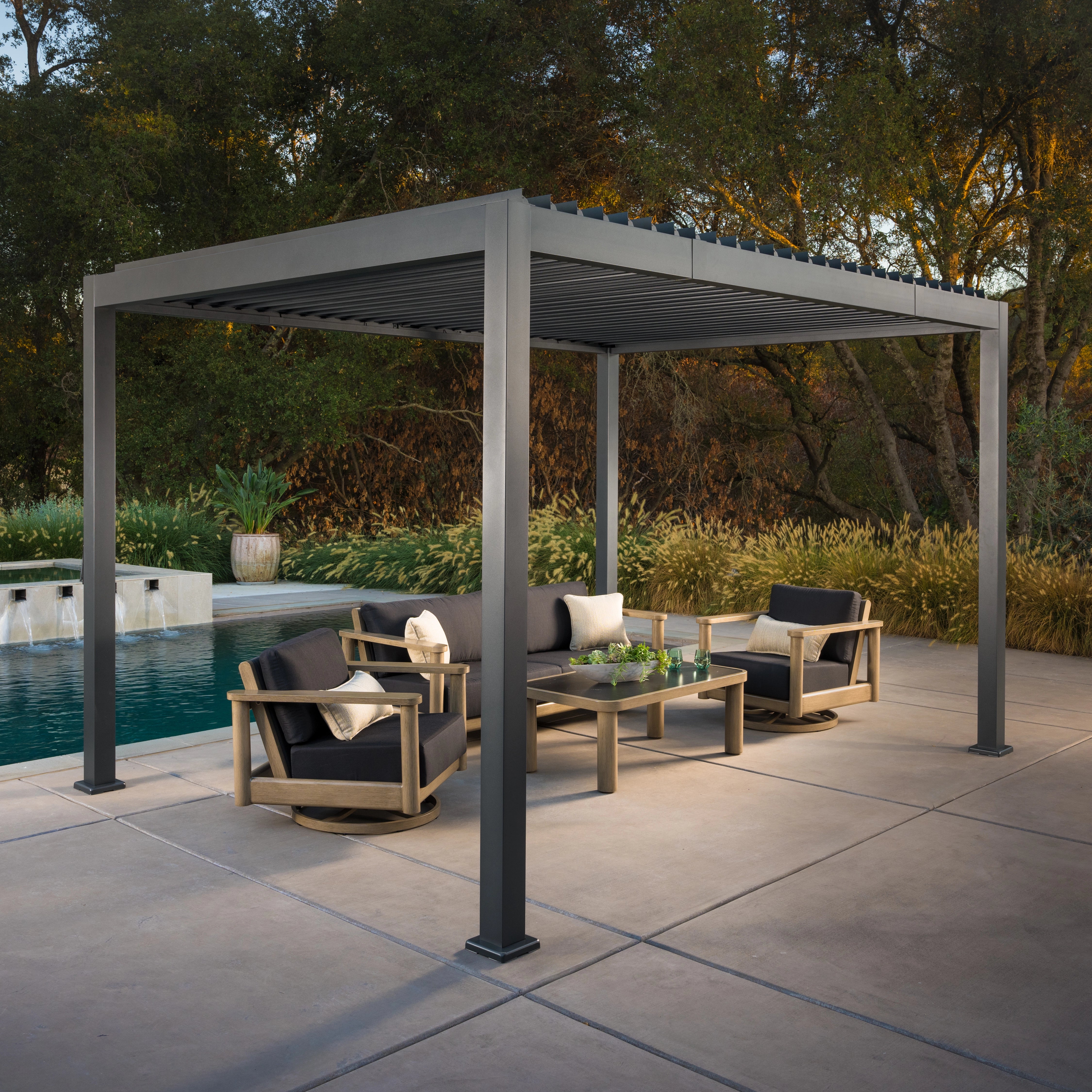 SunVilla Stratus 10' x 13' Motorized Pergola