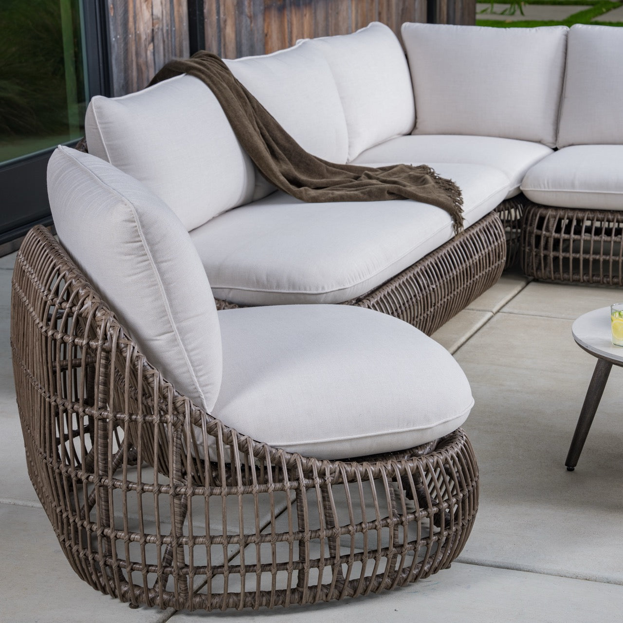 Norden 7-Piece Outdoor Patio Sectional Set