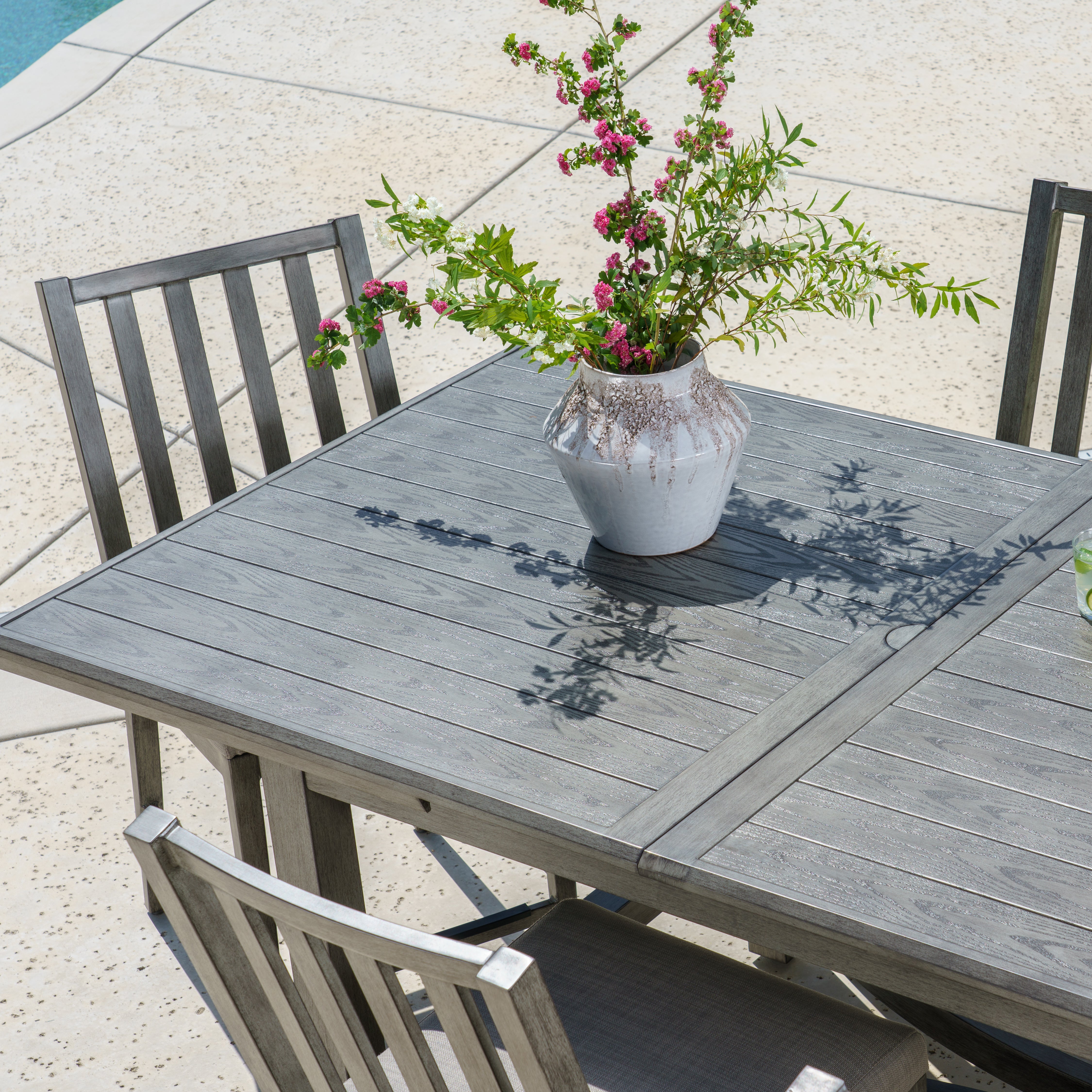 Danson 7-piece High Dining Set with Expanding Table