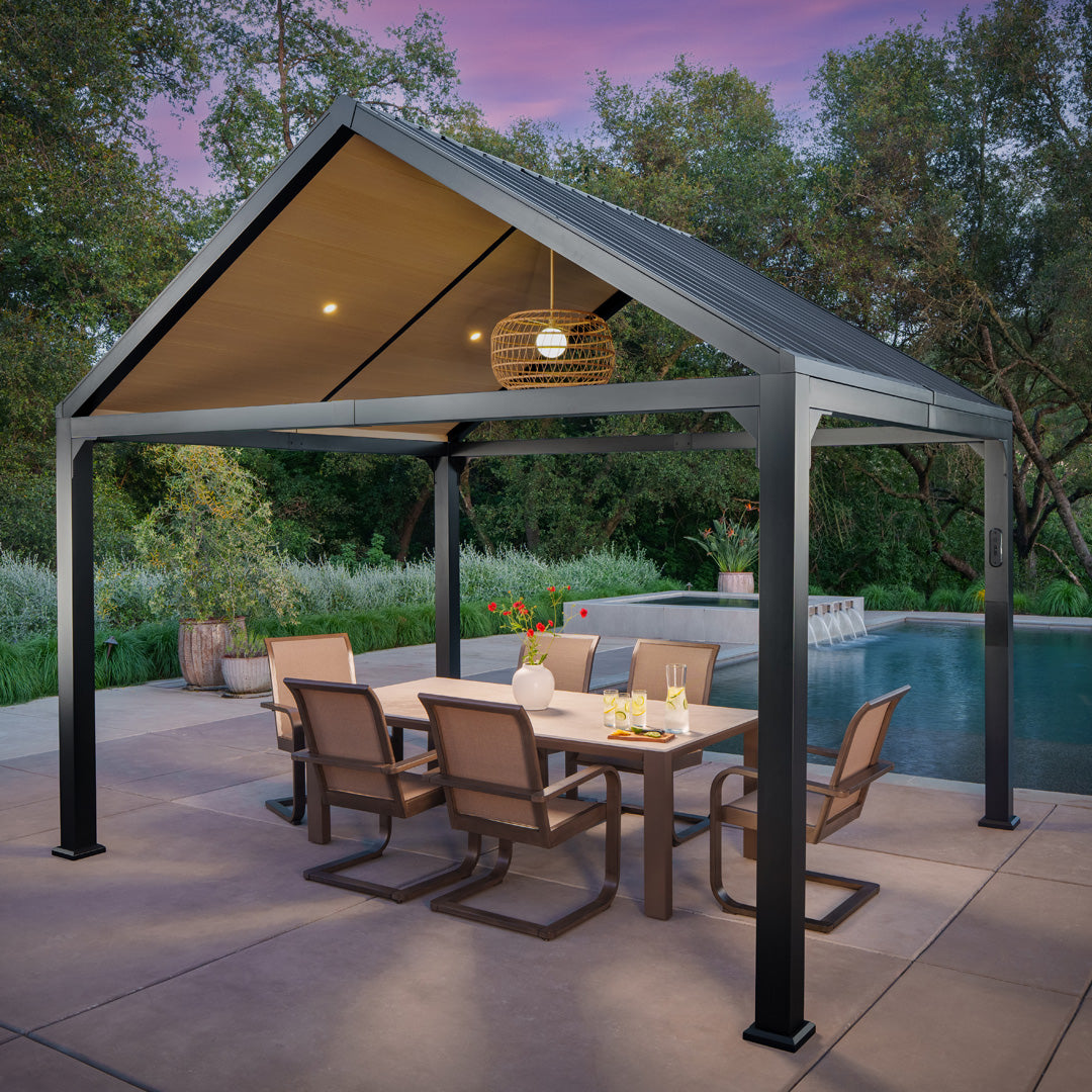 Alpine Grand Gazebo with LED Lighting