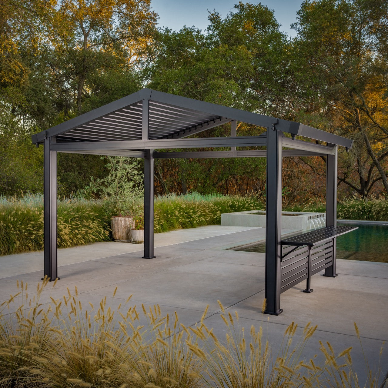 Sunvilla 11' x 13' Fairmont Louvered Pergola