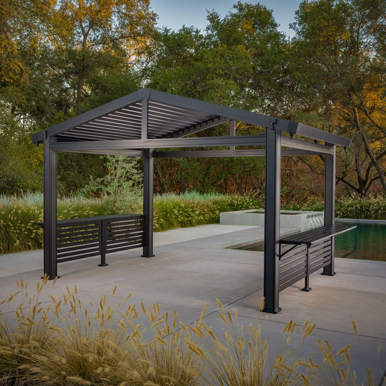 Sunvilla 11' x 13' Fairmont Louvered Pergola