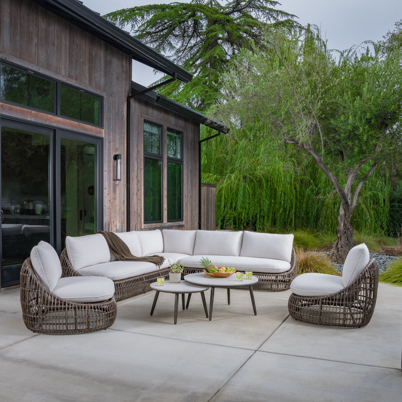 Norden 7-Piece Outdoor Patio Sectional Set
