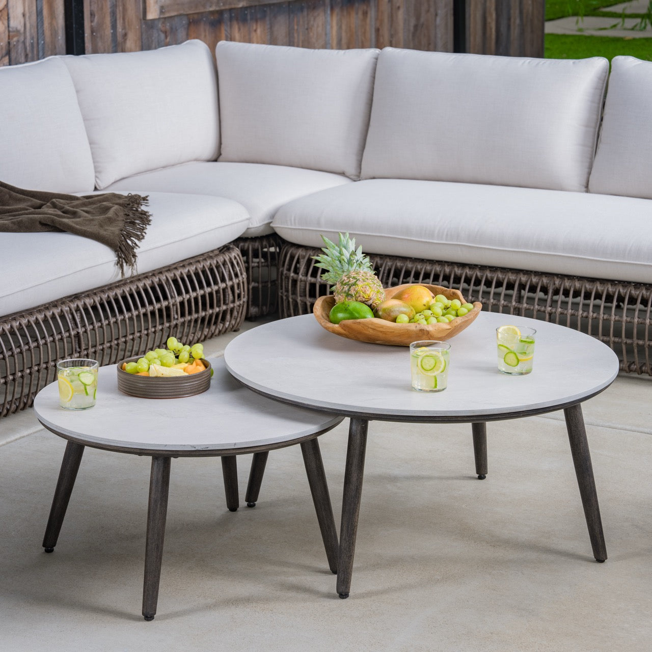 Norden 7-Piece Outdoor Patio Sectional Set