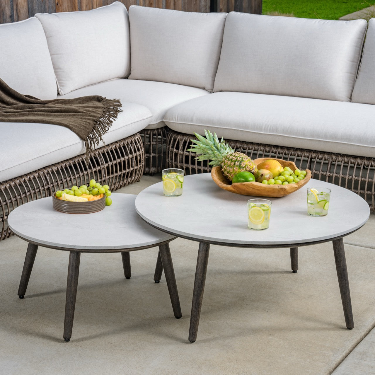 Norden 5-Piece Outdoor Patio Sectional Set