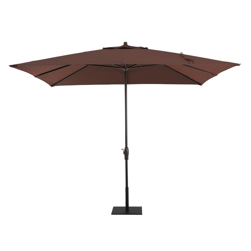 Verena 8' x 10' Rectangular Aluminum Market Umbrella