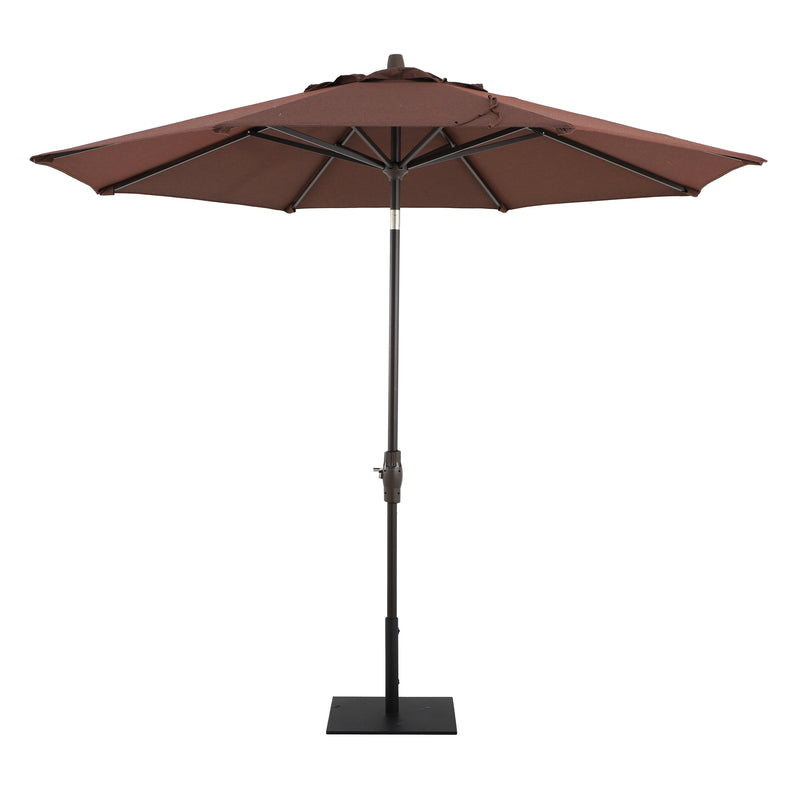 Verena 9' Round Aluminum Market Umbrella