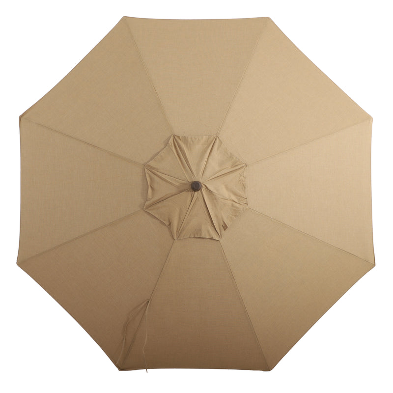 Verena 9' Round Aluminum Market Umbrella