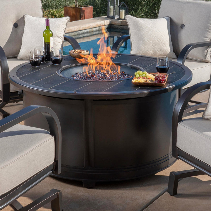 Bellafina 48" Round Fire Chat Table