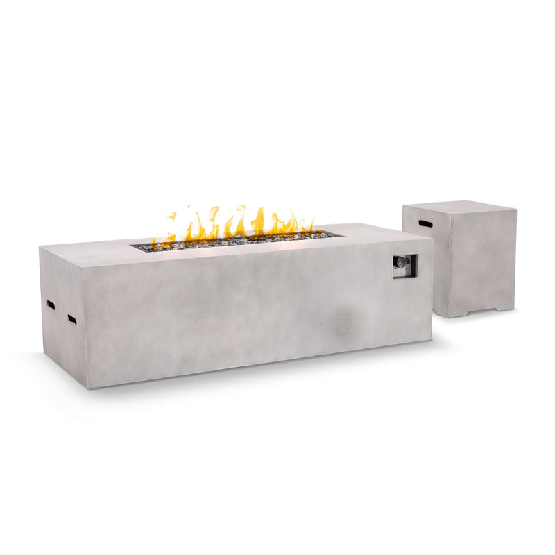 Rectangular Concrete Fire Pit