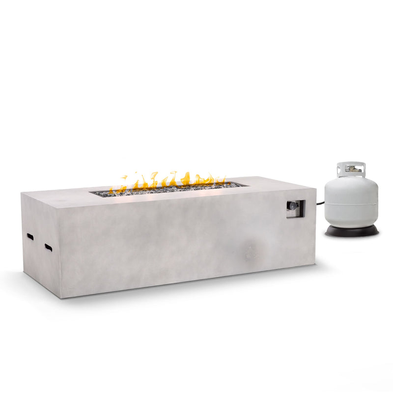 Rectangular Concrete Fire Pit