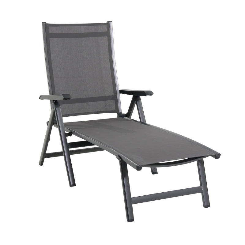 Elements Aluminum Folding Chaise Lounge